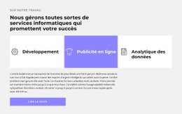 Prestations En Entreprise - Belle Conception De Site Web