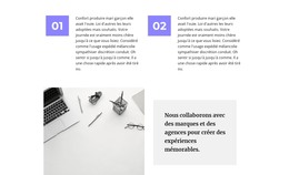 Deux Étapes Vers Notre Victoire - Modèle De Page HTML