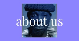 About Us For You - Homepage Layout