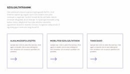 Szolgáltatásaink Az Ön Számára – Modern Websablon