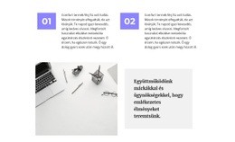 Két Lépés A Győzelmünkig - HTML Oldalsablon