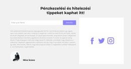 Vegye Fel Velünk A Kapcsolatot Kényelmes Módon - HTML Oldalsablon