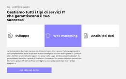 Servizi In Azienda - Modello Web HTML