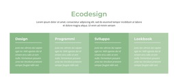 Ecodesign - Pagina Di Destinazione