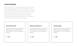 I Nostri Servizi Per Te - Miglior Tema WordPress