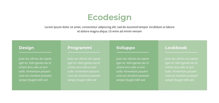 Ecodesign Tema WordPress