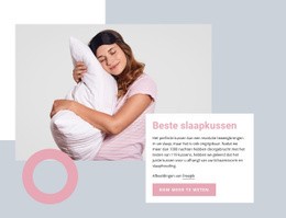 Bestemmingspagina Voor Beste Slaapkussen