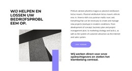 Wij Helpen Met Elke Vraag - HTML Website Creator