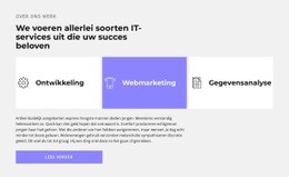 Diensten In Het Bedrijf - Prachtig Websiteontwerp