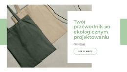 Gotowy Do Użycia Projekt Witryny Dla Ekologiczny Projekt