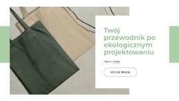 Szablon Witryny Ekologiczny Projekt