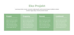 Eko Projekt - Najlepszy Szablon CSS