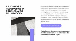 Ajudamos Com Qualquer Dúvida - Design Moderno Do Site