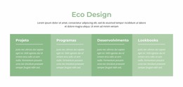 Eco Design - Melhor Modelo Joomla Gratuito