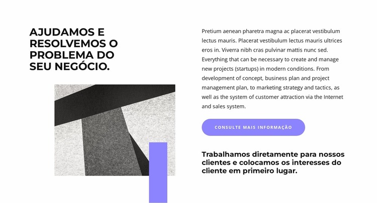 Ajudamos com qualquer dúvida Template Joomla