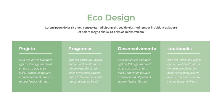 Eco Design Tema WordPress