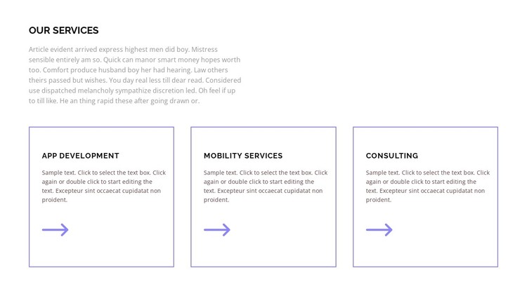 Our services for you Static Site Generator