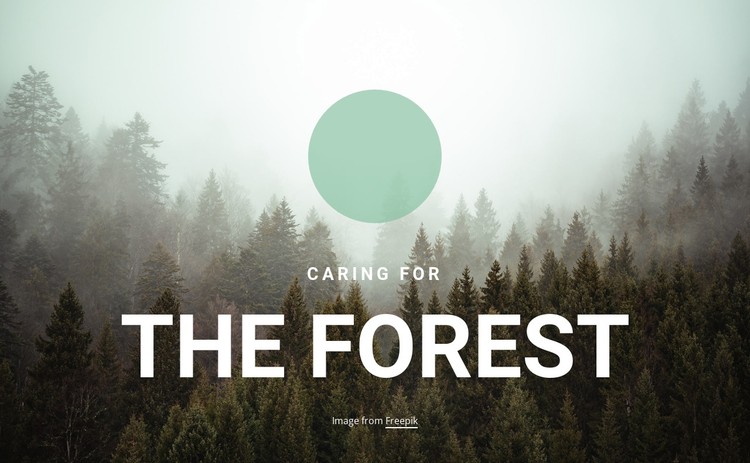 Caring for the forest Static Site Generator