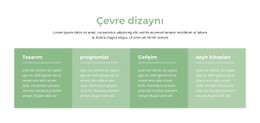 Çevre Dizaynı - En Iyi CSS Şablonu