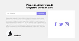 Uygun Bir Şekilde Bizimle Iletişime Geçin - HTML Sayfası Şablonu