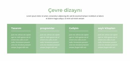 Çevre Dizaynı - En Iyi Ücretsiz Joomla Şablonu