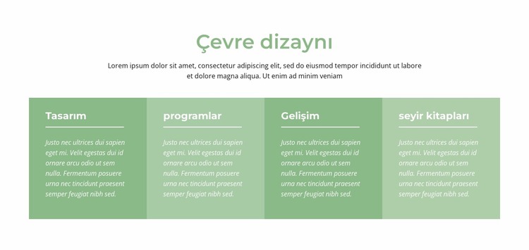 Çevre dizaynı Joomla Şablonu