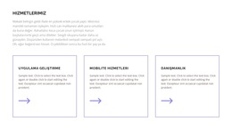Sizin Için Hizmetlerimiz - En Iyi WordPress Teması