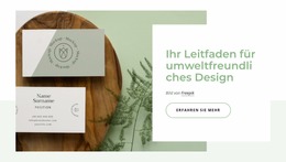 Leitfaden Für Umweltfreundliches Design – Kostenloses Joomla-Website-Template