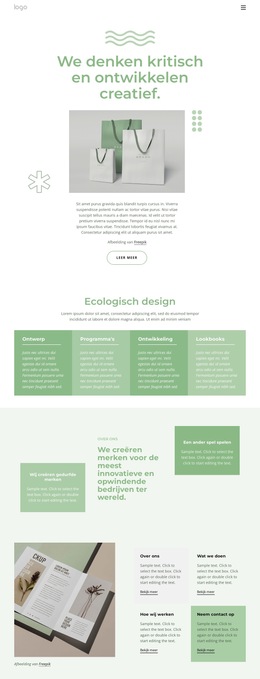 Ecodesign-Studio Online Onderwijs