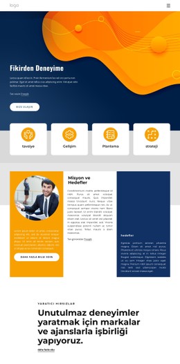 Fikirden Deneyime Için Ücretsiz CSS