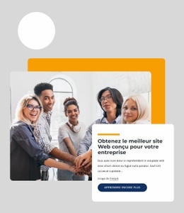 Société De Référencement - Page De Destination Professionnelle Personnalisable