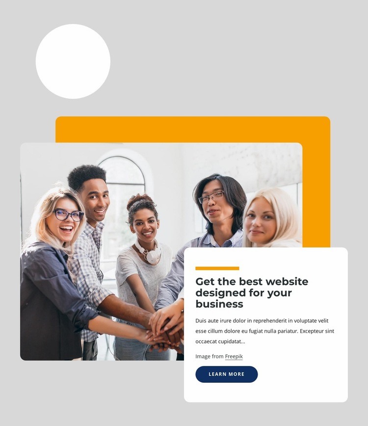 SEO company Homepage Design