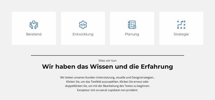 Wir haben unsere eigenen Regeln Website design