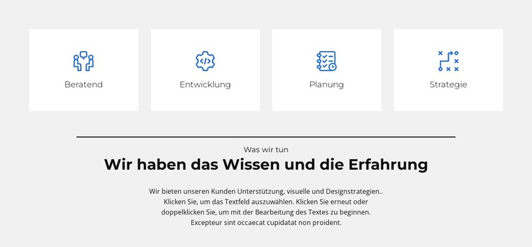 Wir haben unsere eigenen Regeln Website-Vorlage