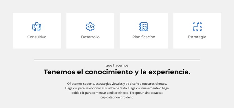 Tenemos nuestras propias reglas. Plantilla de sitio web