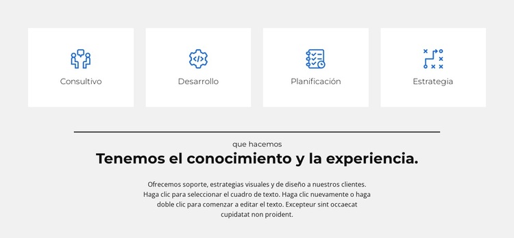 Tenemos nuestras propias reglas. Tema de WordPress