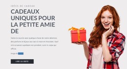 Cadeaux Pour Petite Amie - Thème De La Page