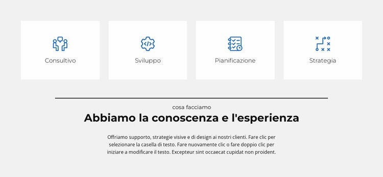 Abbiamo le nostre regole Costruttore di siti web HTML