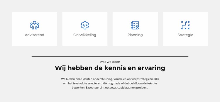 We hebben onze eigen regels Joomla-sjabloon