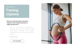 Oszałamiający Projekt Strony Internetowej Dla Trening Ciążowy