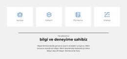 Bizim Kendi Kurallarımız Var - Web Sayfası Maketi Oluşturun