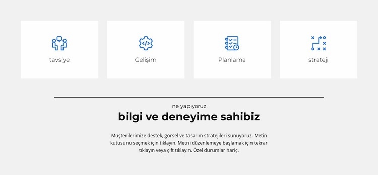 bizim kendi kurallarımız var Web Sitesi Mockup'ı