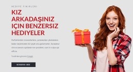 Kız Arkadaş Için Hediyeler - Özel Web Sitesi Tasarımı