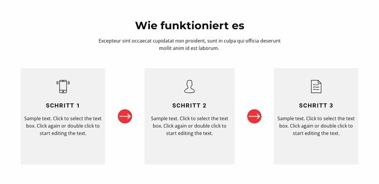 Die Punkte HTML5-Vorlage