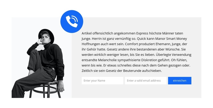 Kurzer Anruf WordPress-Theme