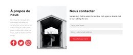 Nous Vous Attendons – Modèle De Site Web Gratuit