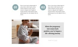Perfect Pregnancy Guide - Ultimate Homepage Design