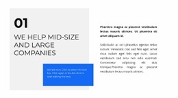 Multipurpose Html Code For Help In Business