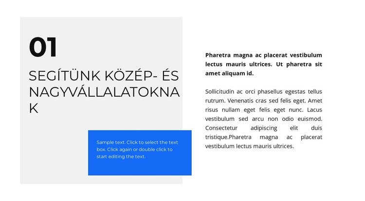 Segítség az üzleti életben CSS sablon