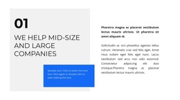 Help In Business - Page Template